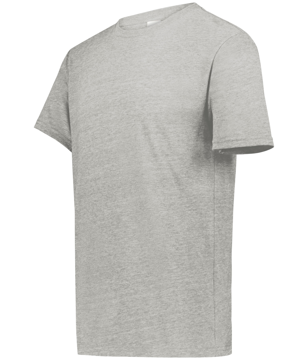 6959.013.S All-Day Core Basic Tri-Blend T-Shirt, Grey Heather - Small