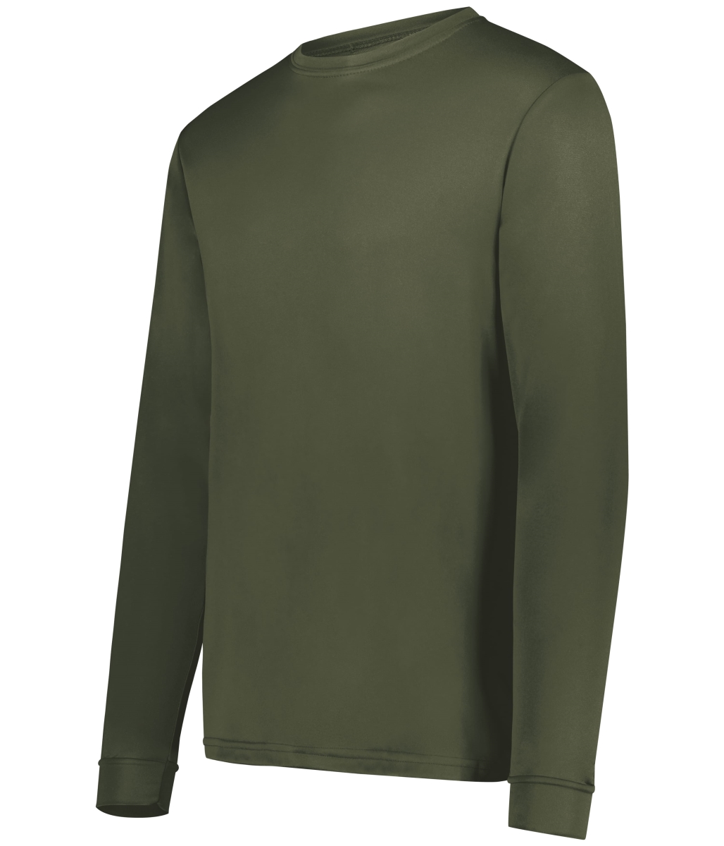 788.039.L NexGen Wicking Long Sleeve T-Shirt, Olive - Large