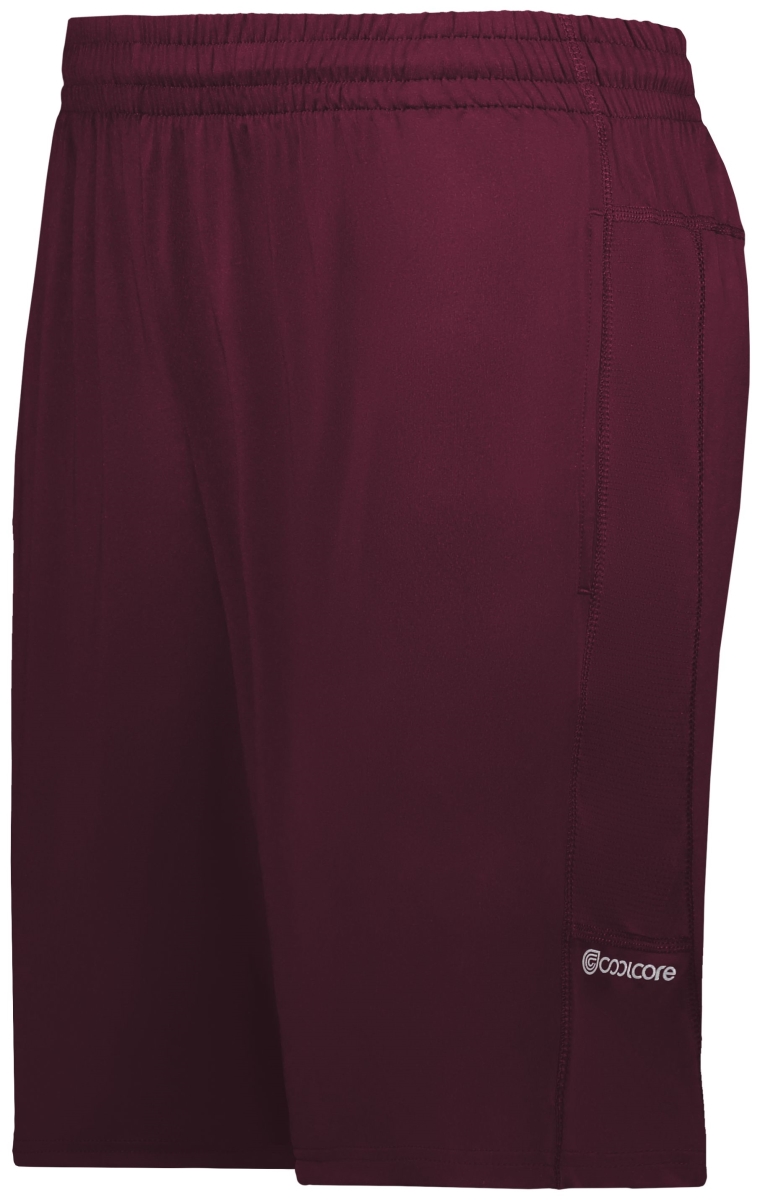 222594.745.M Coolcore Shorts, Maroon - Medium
