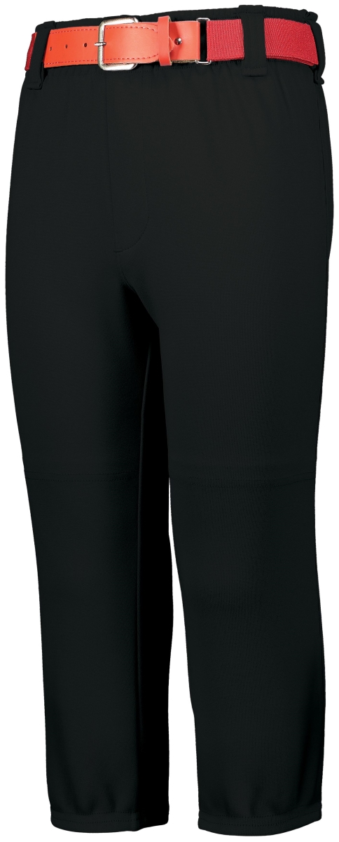 6850.080.L Gamer Pull-Up Baseball Pant with Loops, Black - Large