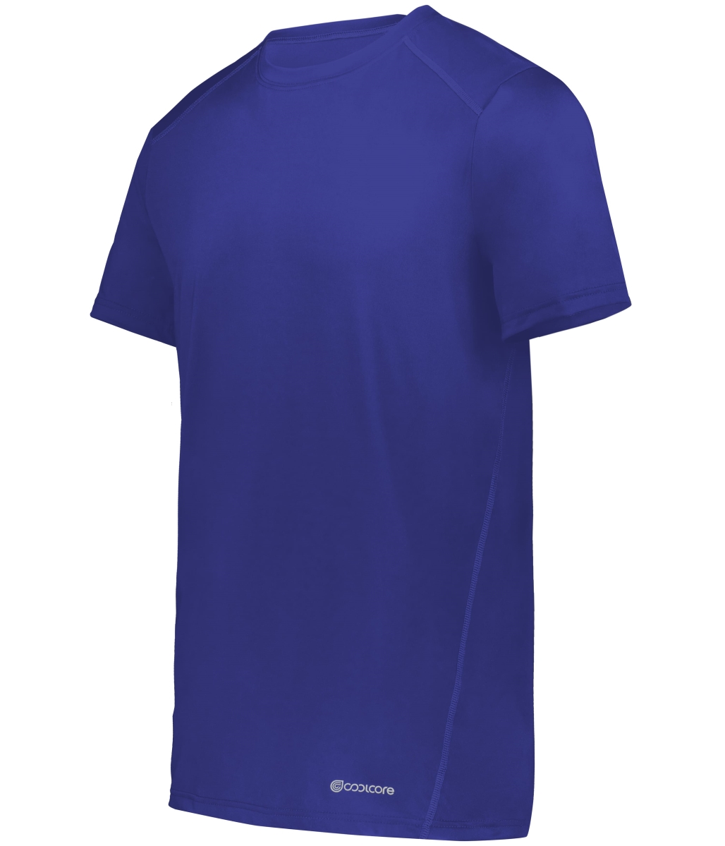 222136.747.M Essential T-Shirt, Purple - Medium