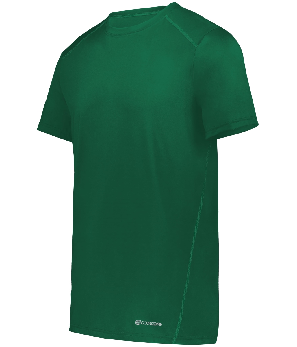 222136.035.XL Essential T-Shirt, Dark Green - Extra Large
