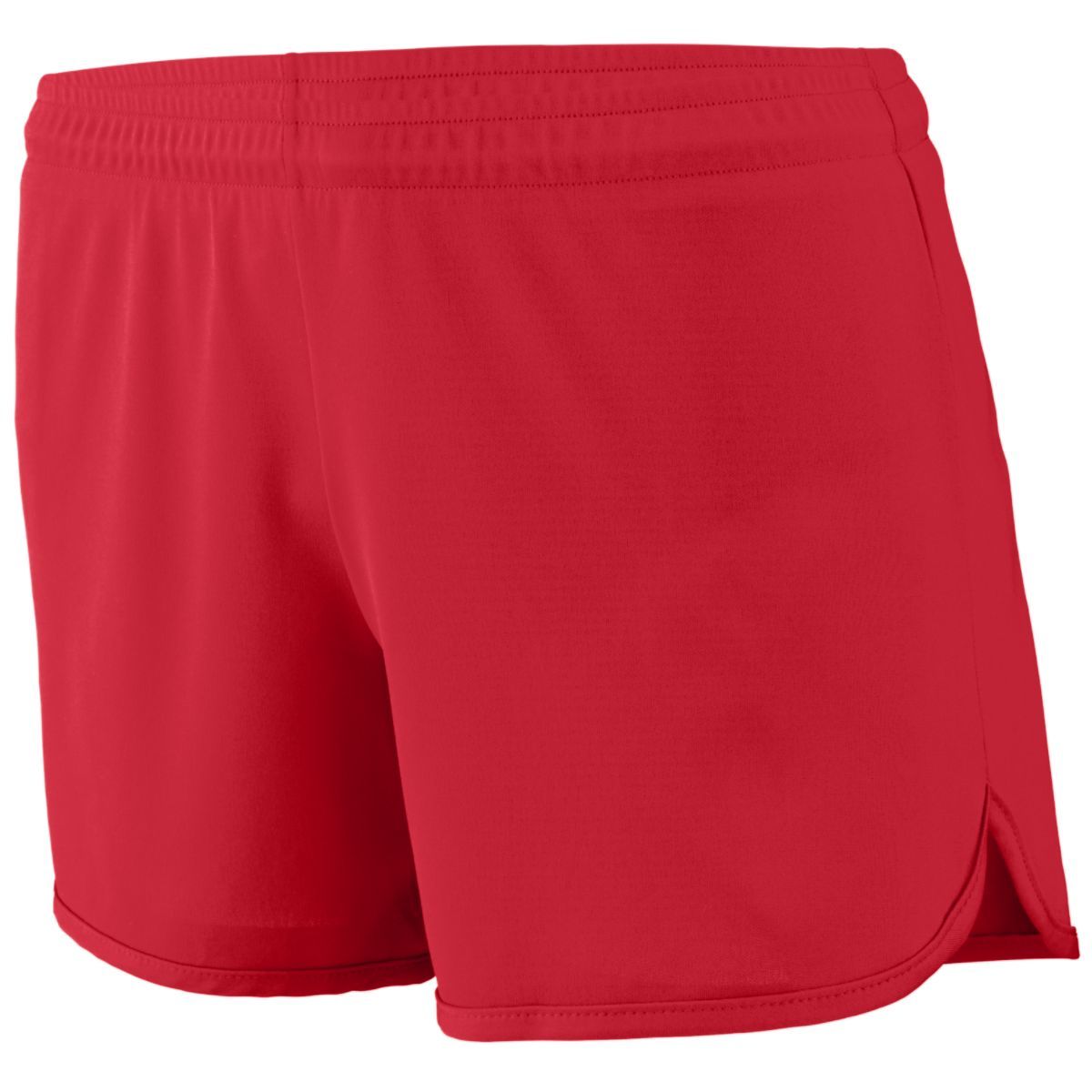 357.040.XS Ladies Accelerate Shorts, Red - Extra Small