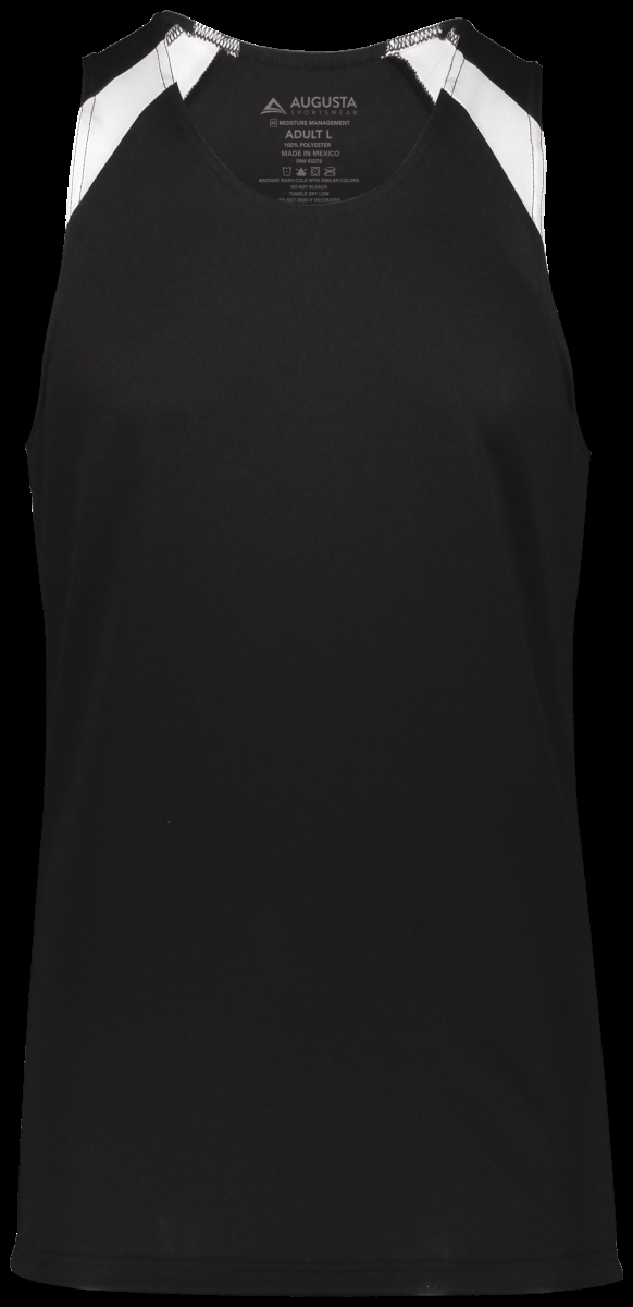 Youth Overspeed Track Jersey, Black & White - Large