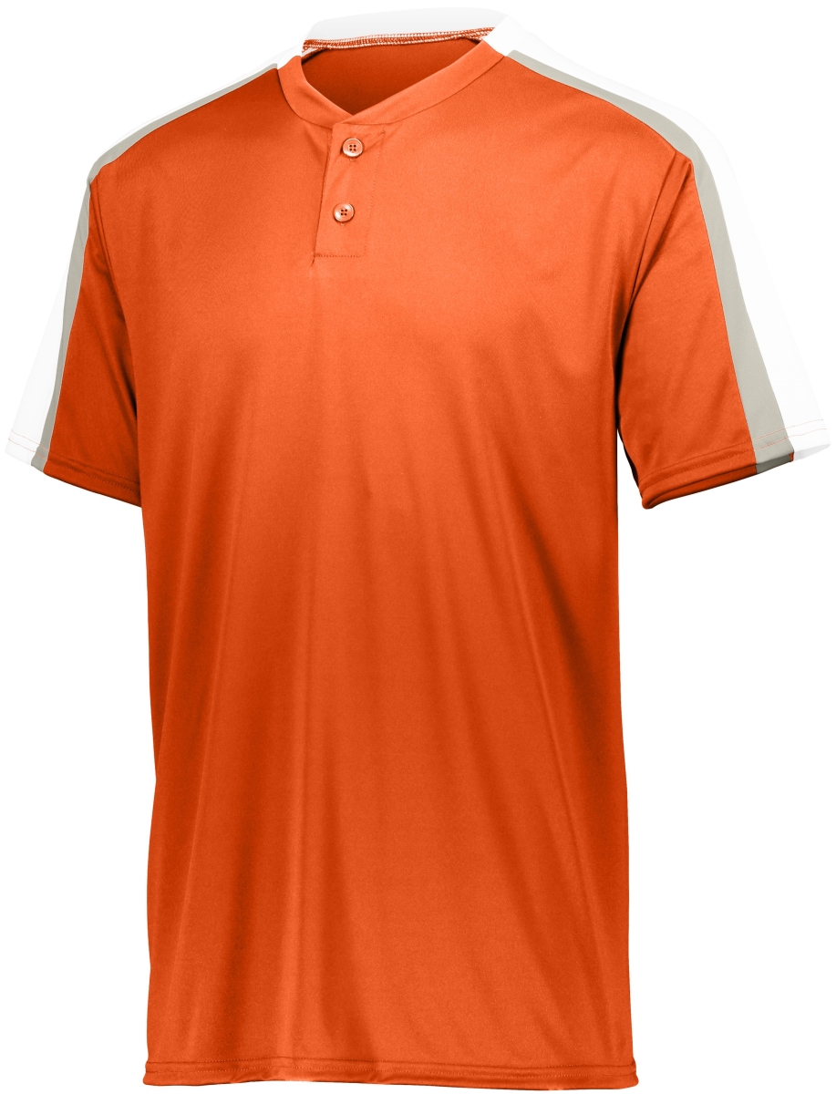 1558.686.M Youth Power Plus 2.0 Jersey, Orange, White & Silver Grey - Medium