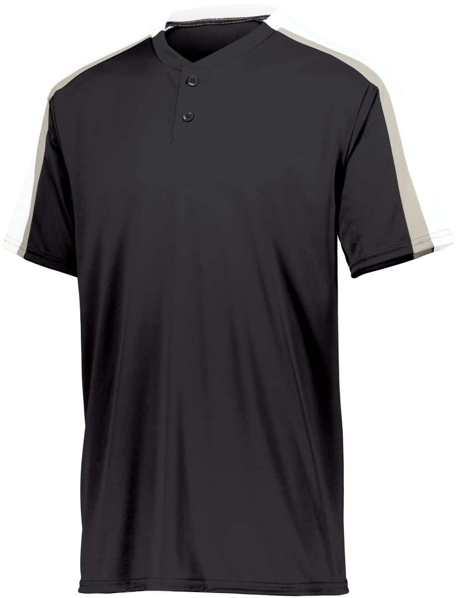 1557.674.L Power Plus 2.0 Jersey, Black, White & Silver Grey - Large