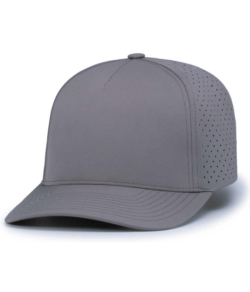 P424.059.OS Weekender Perforated Snapback Cap, Graphite - One Size