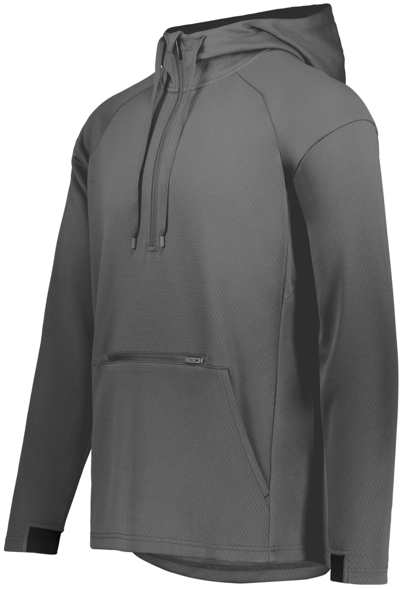 222584.D87.XL Limitless 0.25 Zip Hoodie, Carbon - Extra Large
