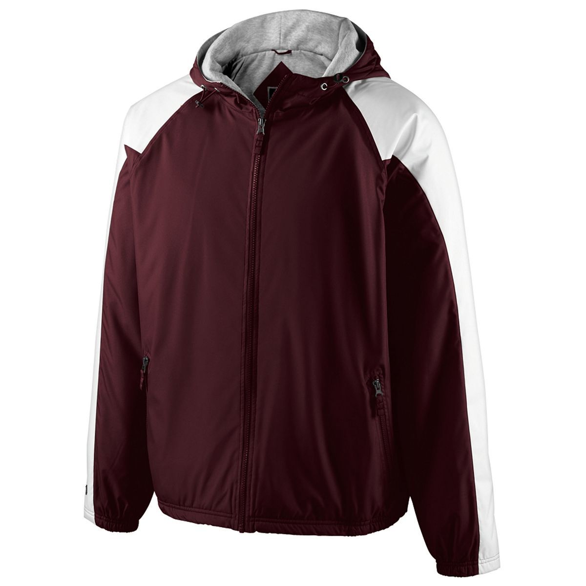229111.380.2XL Homefield Jacket, Maroon & White - 2XL