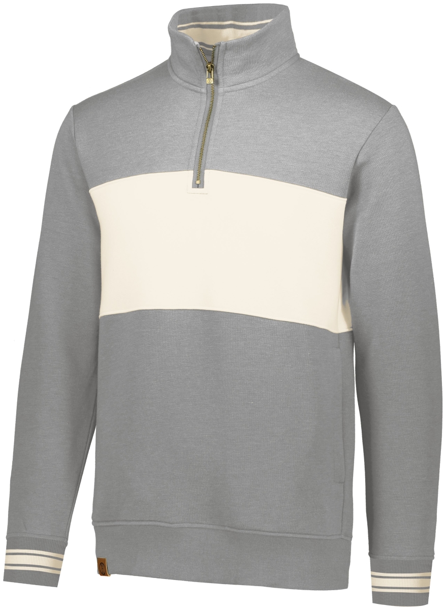 229565.982.M All-American Pullover, Athletic Grey Heather & Birch - Medium