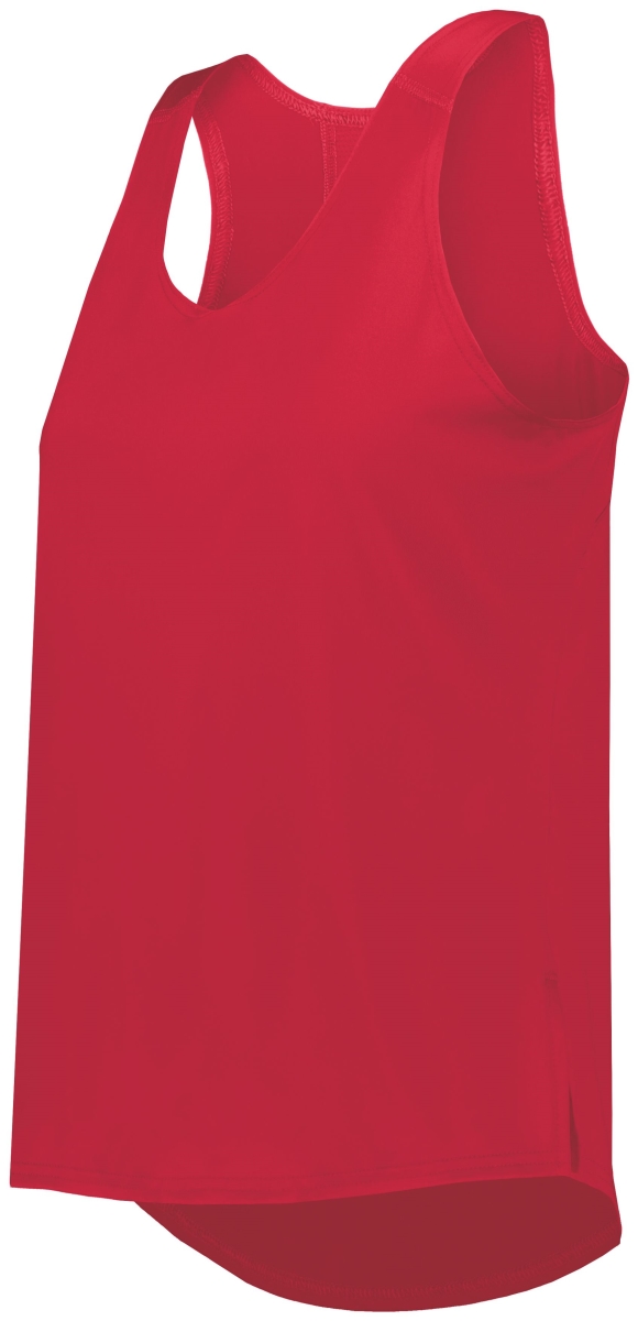 222877.083.S Girls Tank, Scarlet - Small