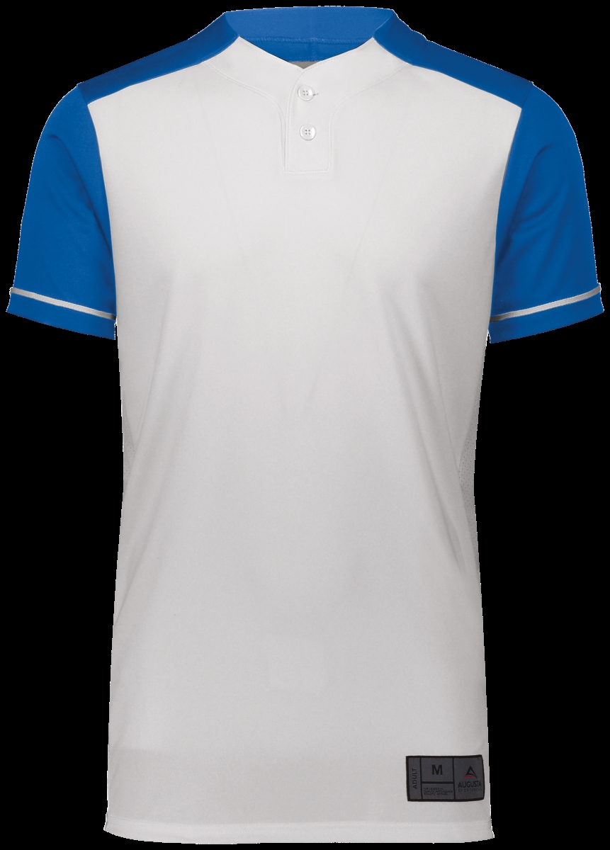 Picture of ASI 1568.220.2XL Adult Closer Jersey&#44; White & Royal - 2XL