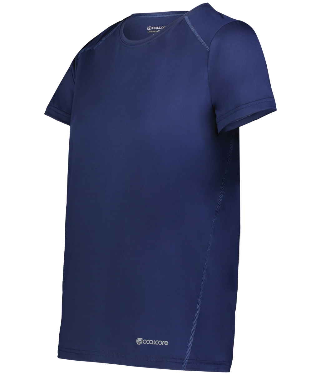 222336.065.M Ladies Essential T-Shirt, Navy - Medium