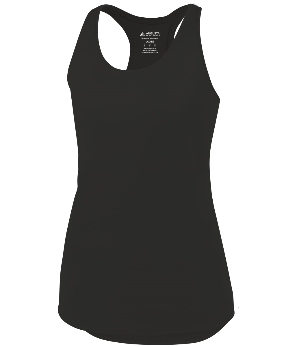 2434.080.XS Ladies Sojourner Tank, Black - Extra Small