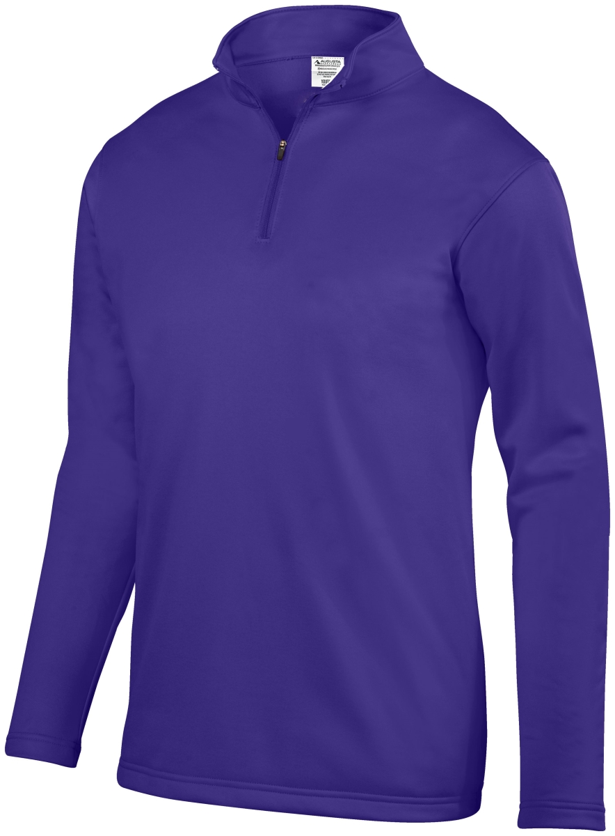 5507.050.2XL Wicking Fleece Pullover, Purple - 2XL