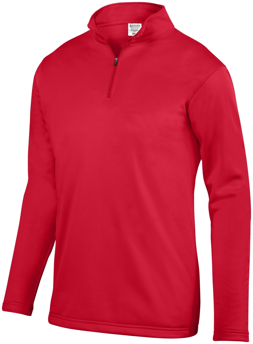 5507.040.S Wicking Fleece Pullover, Red - Small