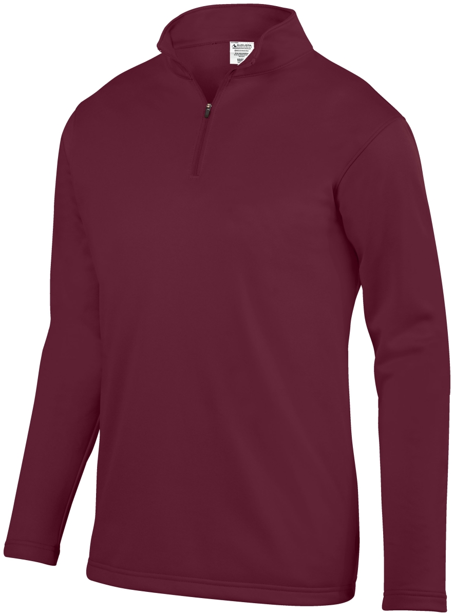 5507.045.XL Wicking Fleece Pullover, Maroon - Extra Large