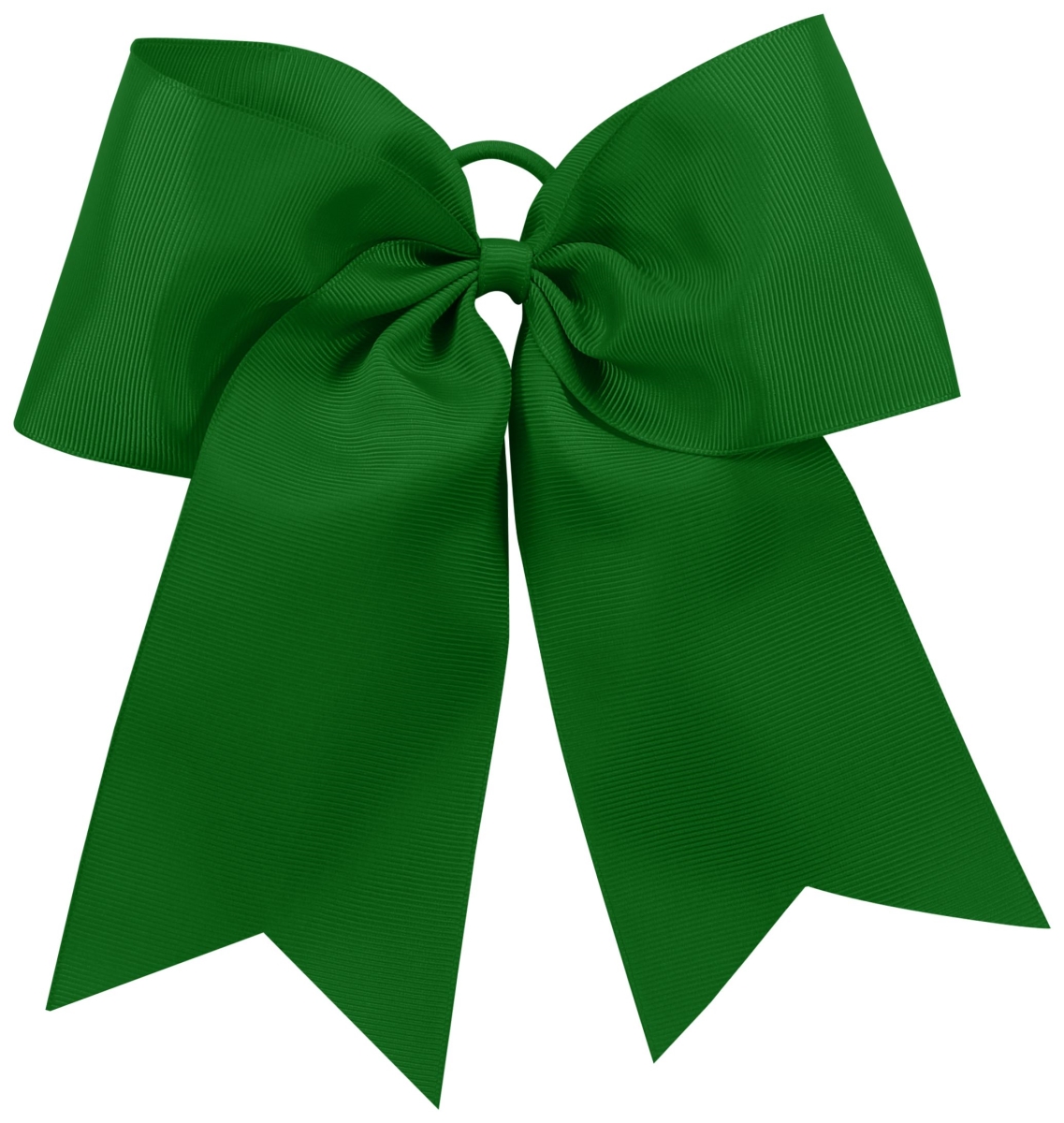 6701.035.OS Cheer Hair Bow, Dark Green - One Size