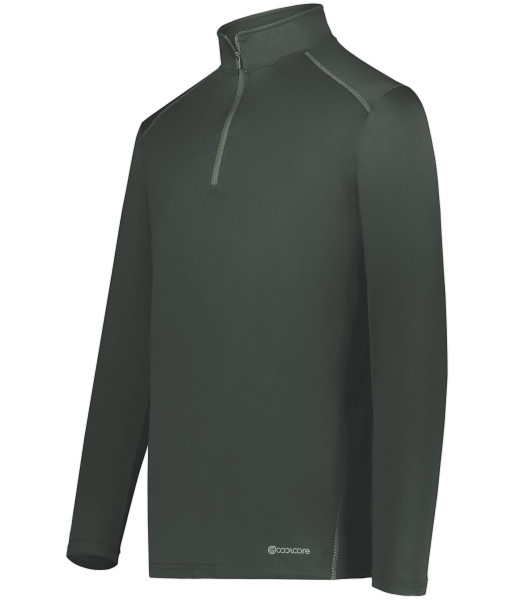 222240.98D.M Youth 0.25 Zip Pullover, Iron - Medium