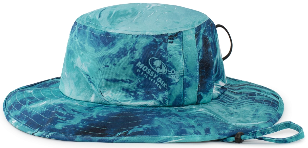 1948B.87T.OS Active Sport Mossy Oak Camo Boonie Cap, Wakeform Equator - One Size