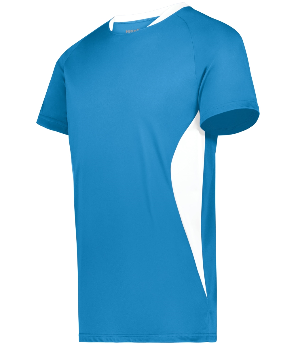 322240.834.M Madrid Soccer Jersey, Power Blue & White - Medium