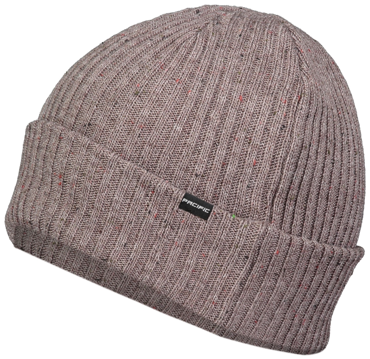 P600K.50Q.OS Tweed Beanie, Walnut - One Size