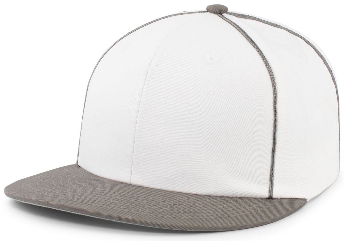 P820.751.YTH Momentum Team Cap, White & Graphite - Youth