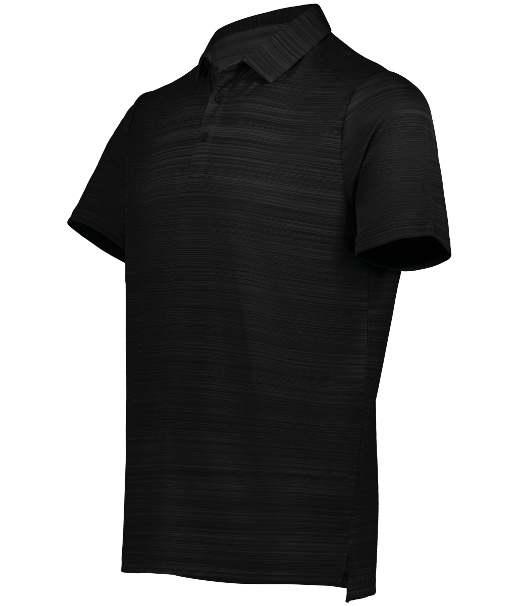 7001.080.M Pursuit Polo T-Shirt, Black - Medium