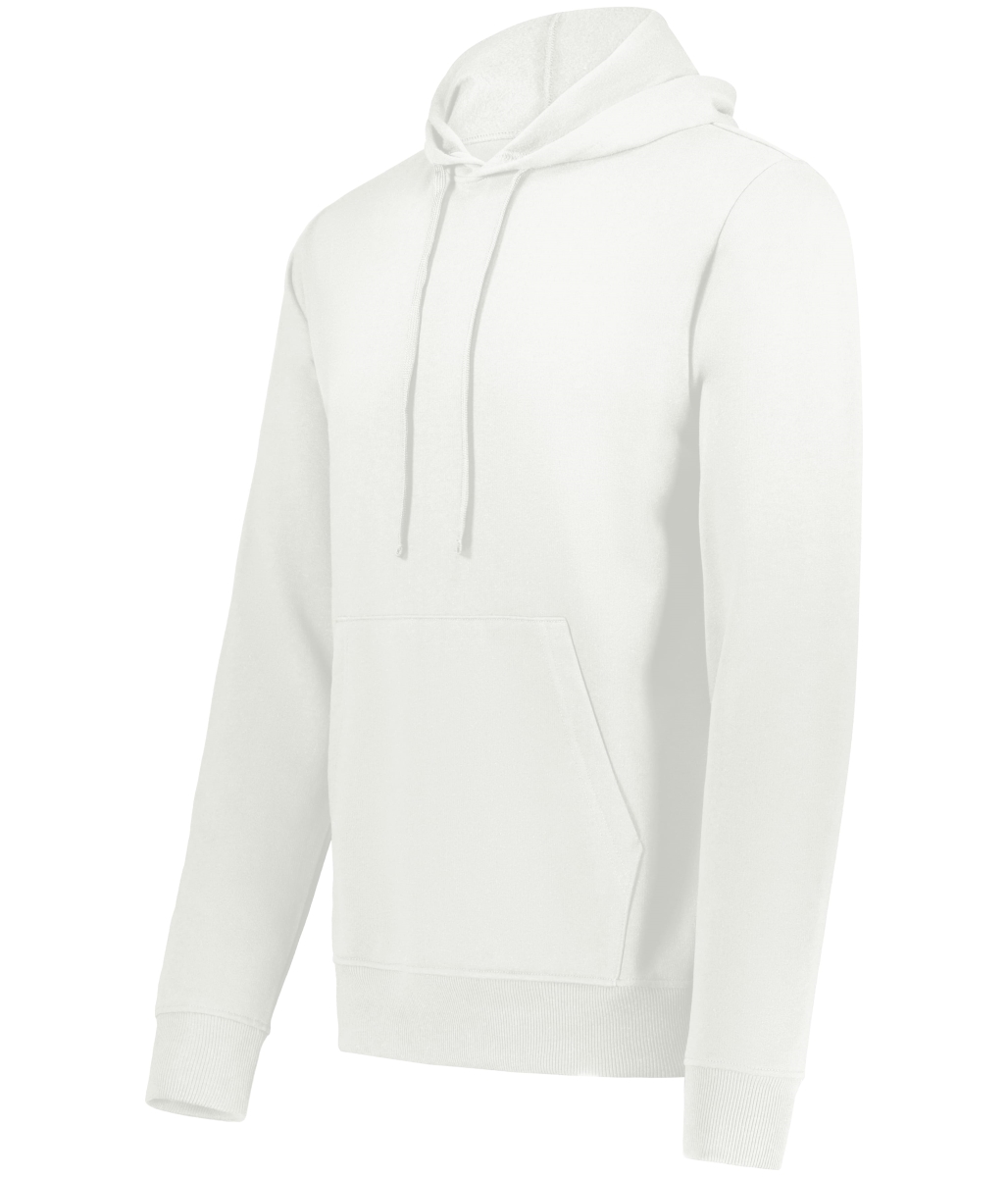 6955.803.M All-Day Core Basics Fleece Hoodie, Ultra White - Medium