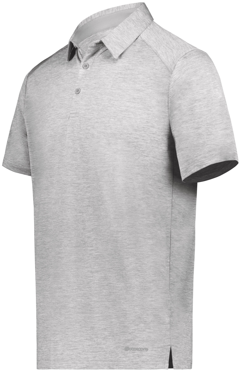 222572.55M.M Electrify Polo T-Shirt, Athletic Grey Heather - Medium
