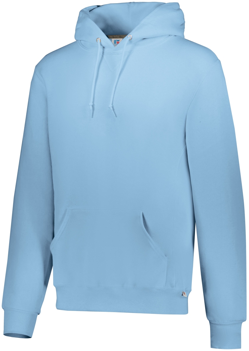 695HBM.NVB.M Dri-Power Fleece Hoodie, Arctic Blue - Medium