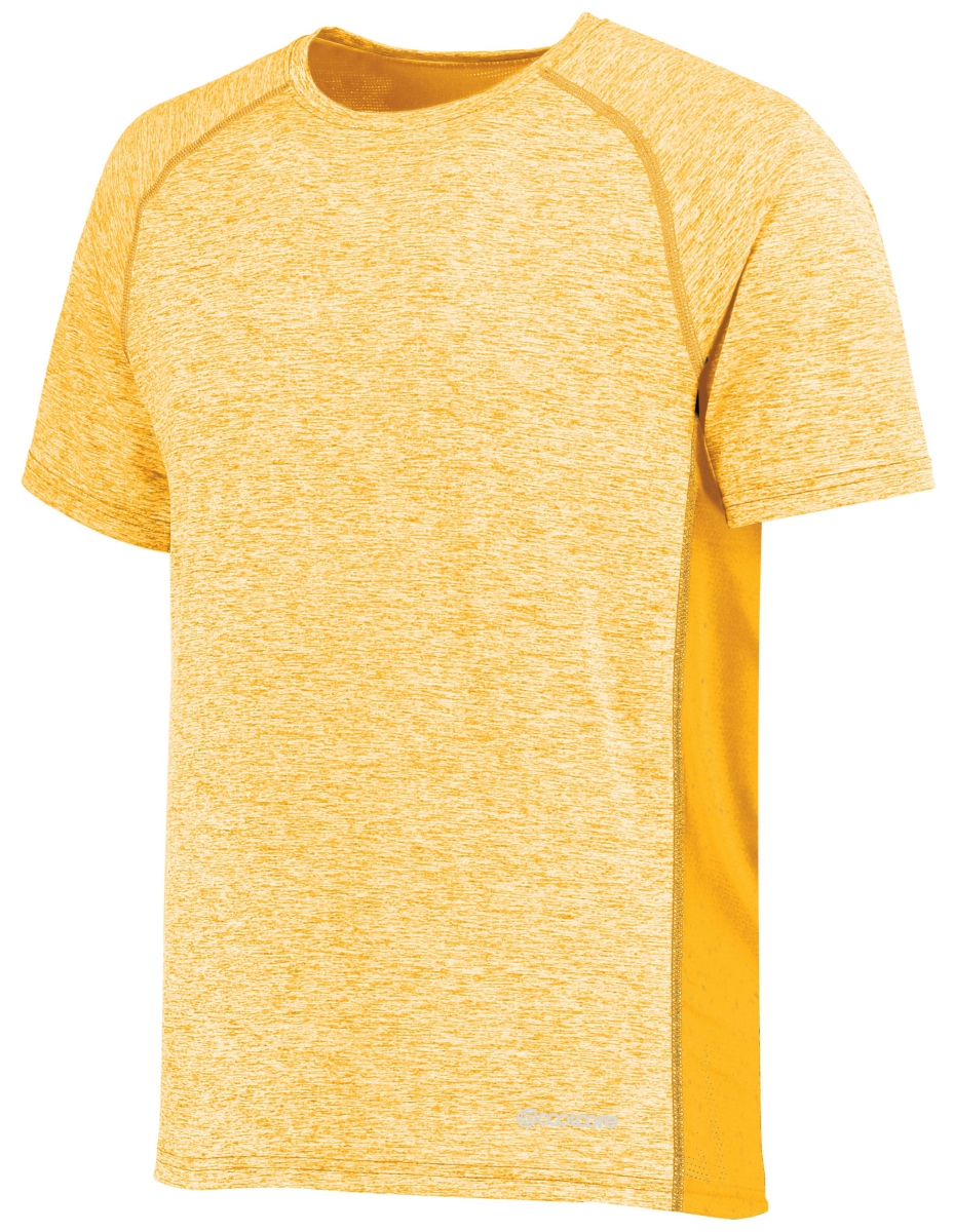 222571.E70.XL Electrify T-Shirt, Gold Heather - Extra Large