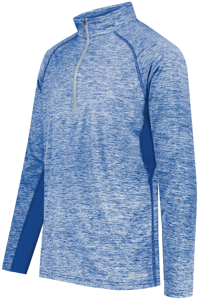 222574.U55.3XL Electrify 0.50 Zip Pullover, Royal Heather - 3XL