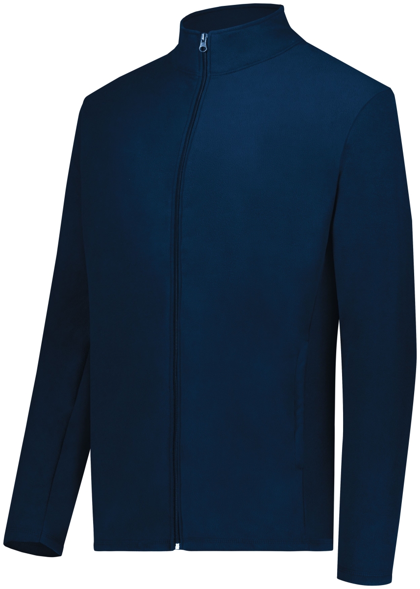 6861.065.4XL Micro-Lite Fleece Full Zip Jacket, Navy - 4XL