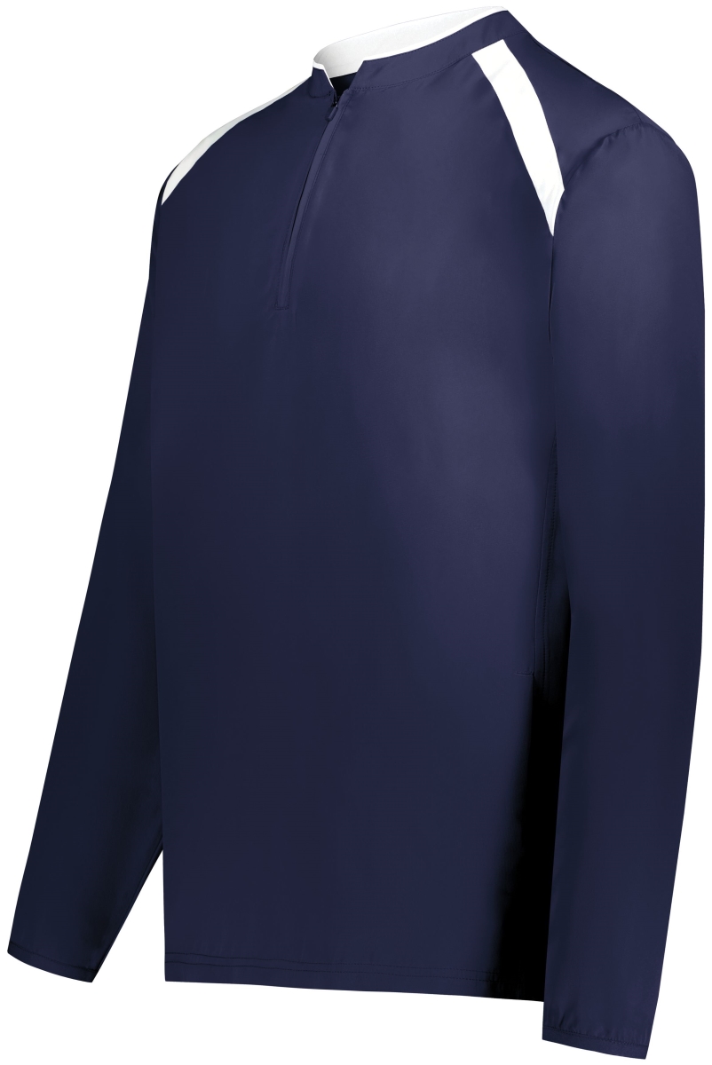 229595.301.3XL Clubhouse Pullover, Navy & White - 3XL