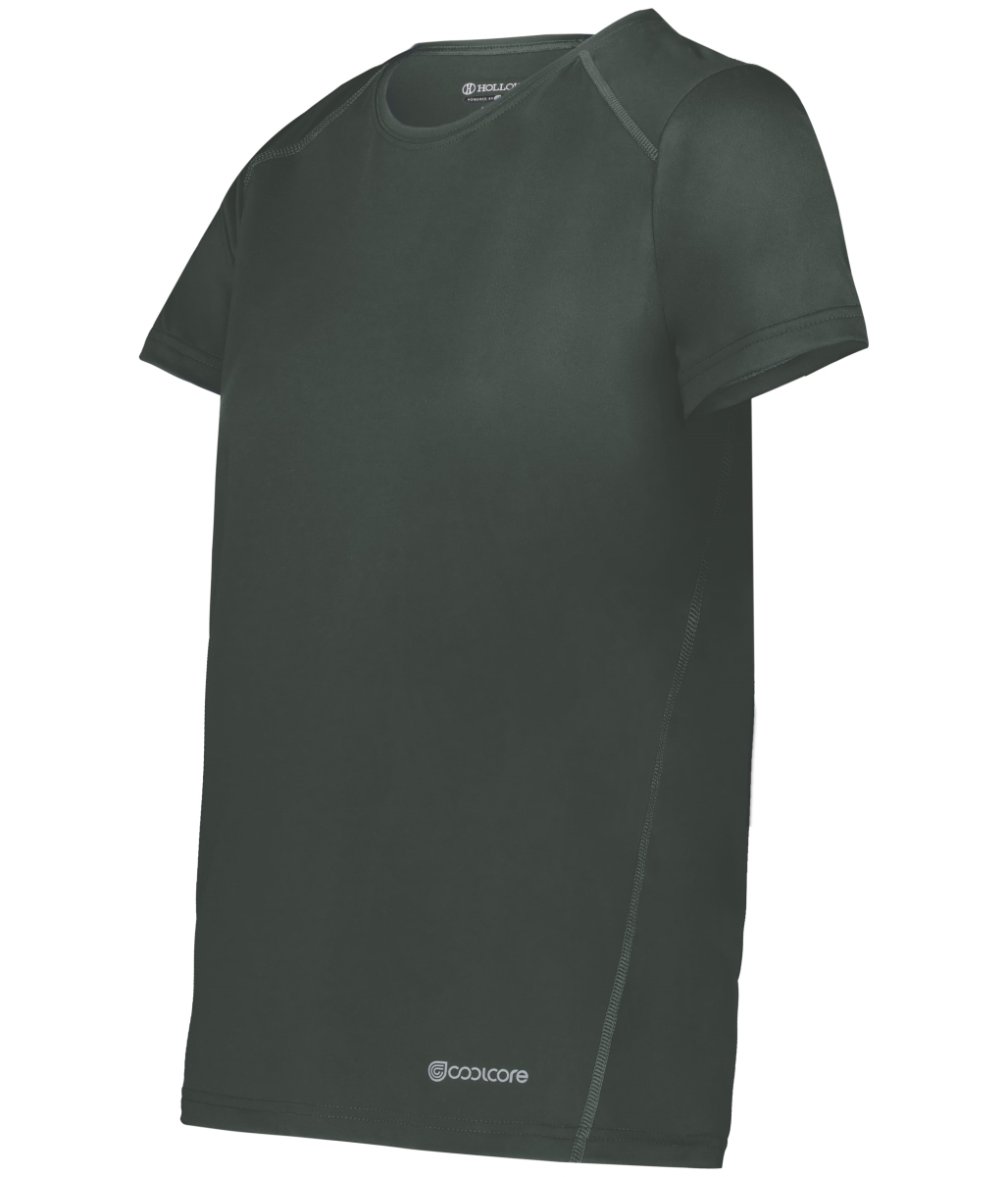 222336.98D.M Ladies Essential T-Shirt, Iron - Medium