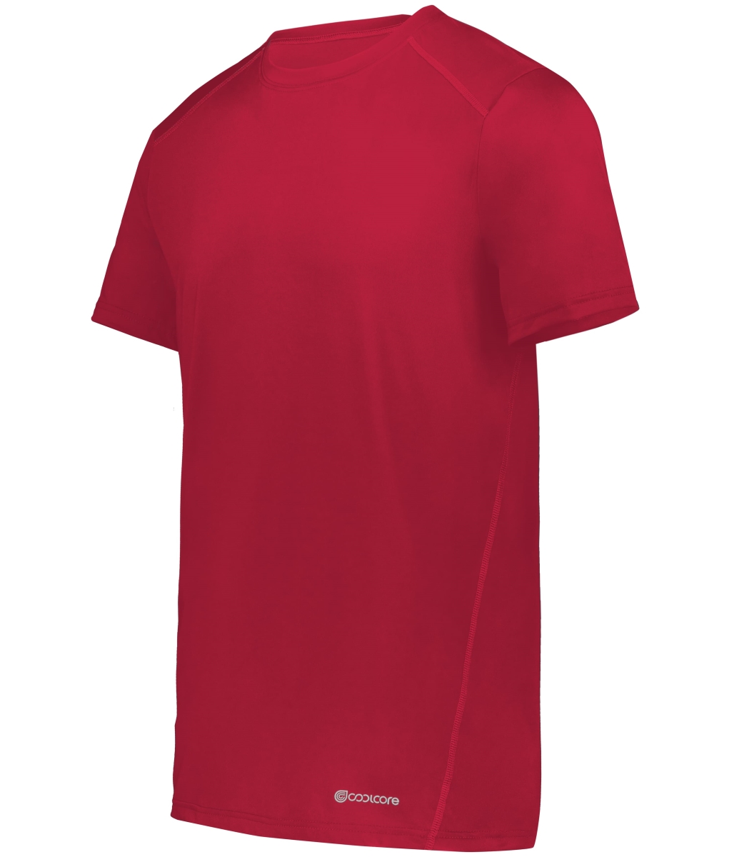 222136.083.S Essential T-Shirt, Scarlet - Small