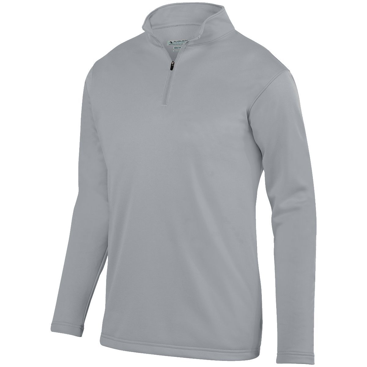 5508.009.M Youth Wicking Fleece Pullover, Athletic Grey - Medium