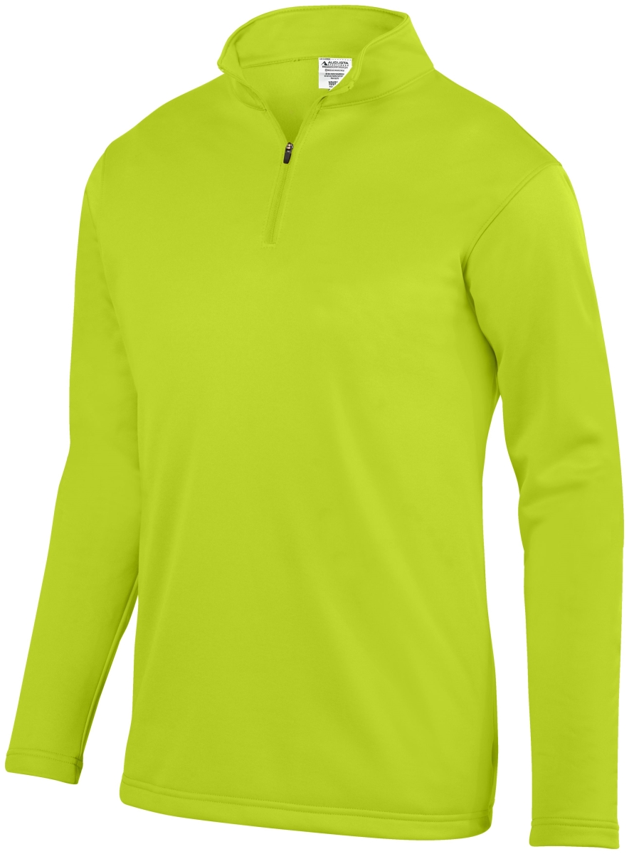 5507.096.L Wicking Fleece Pullover, Lime - Large