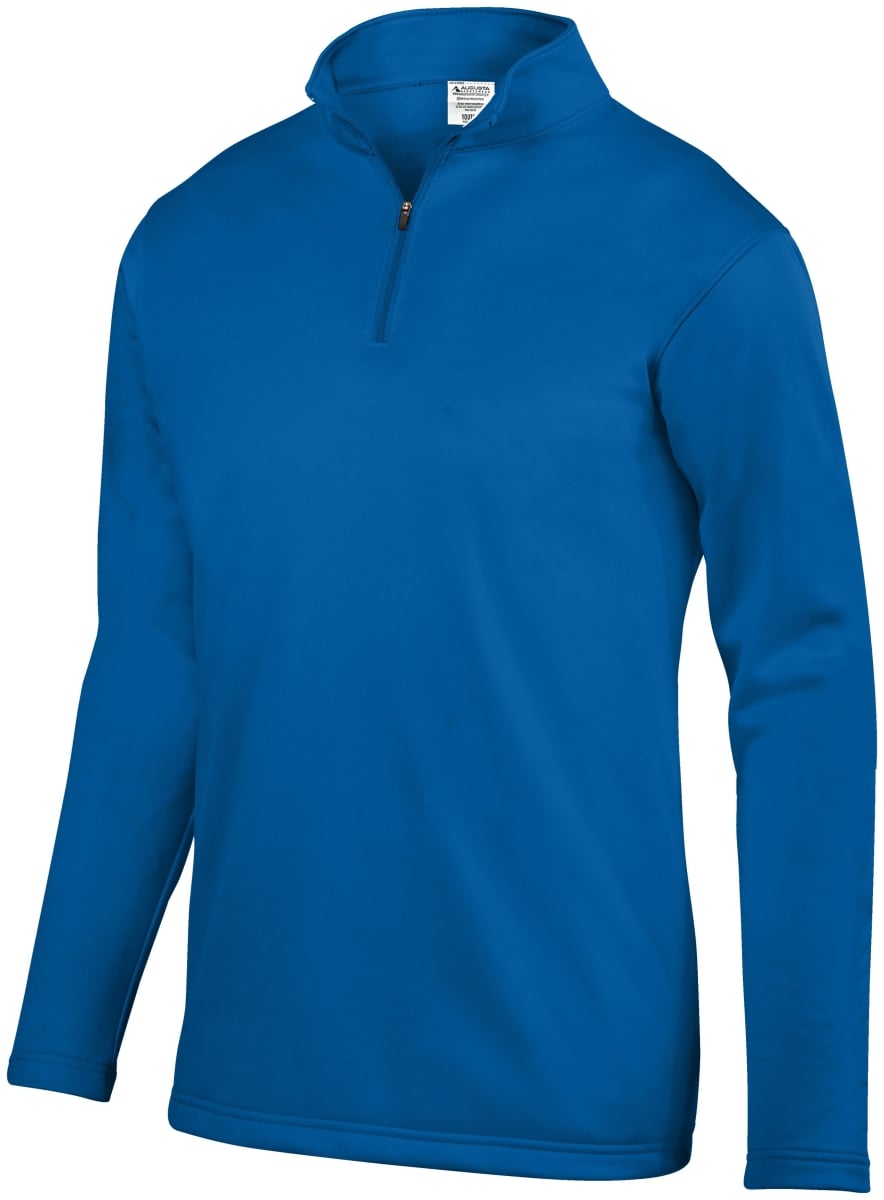 5507.060.M Wicking Fleece Pullover, Royal - Medium