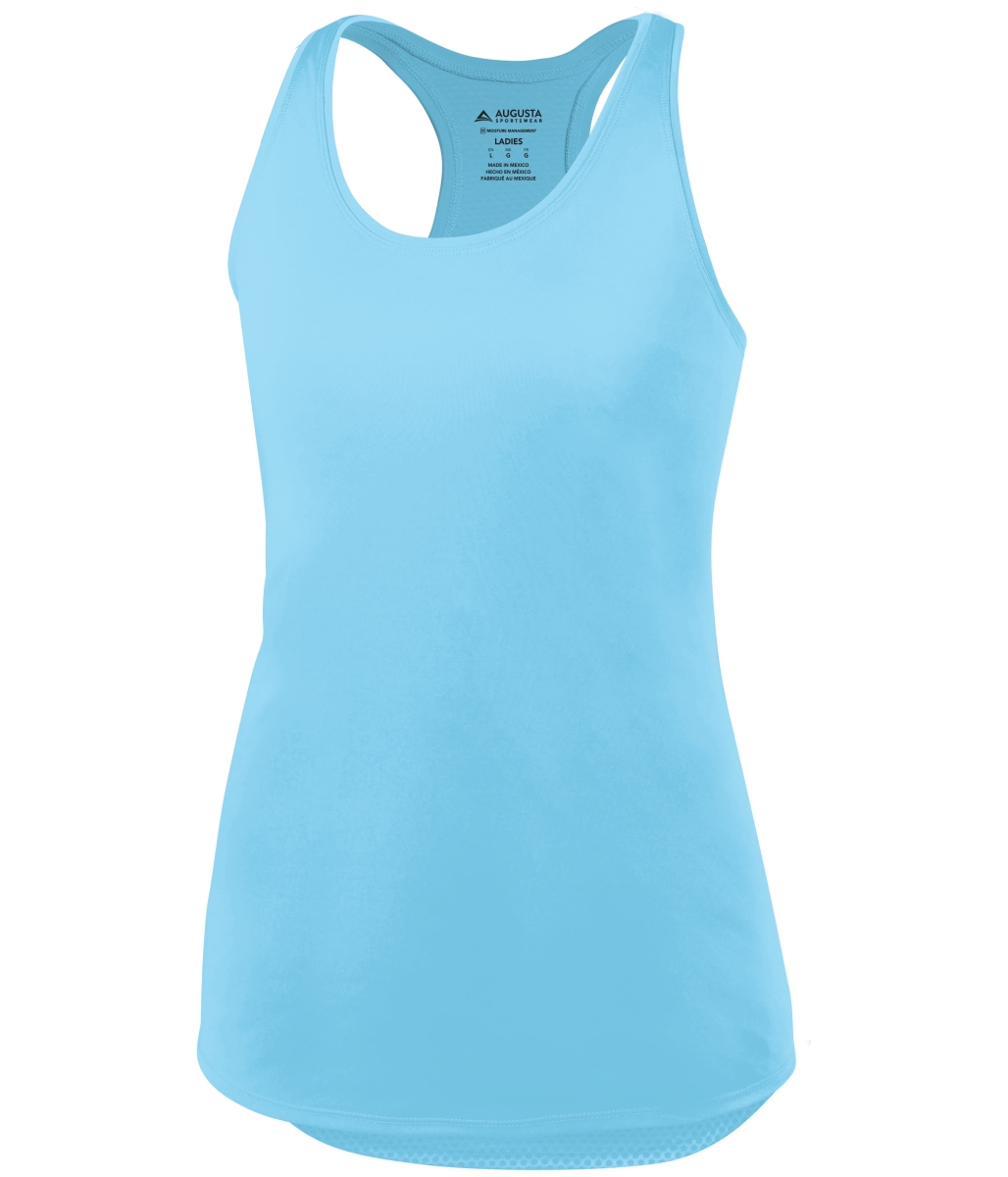 2434.Y07.L Ladies Sojourner Tank, Aqua - Large