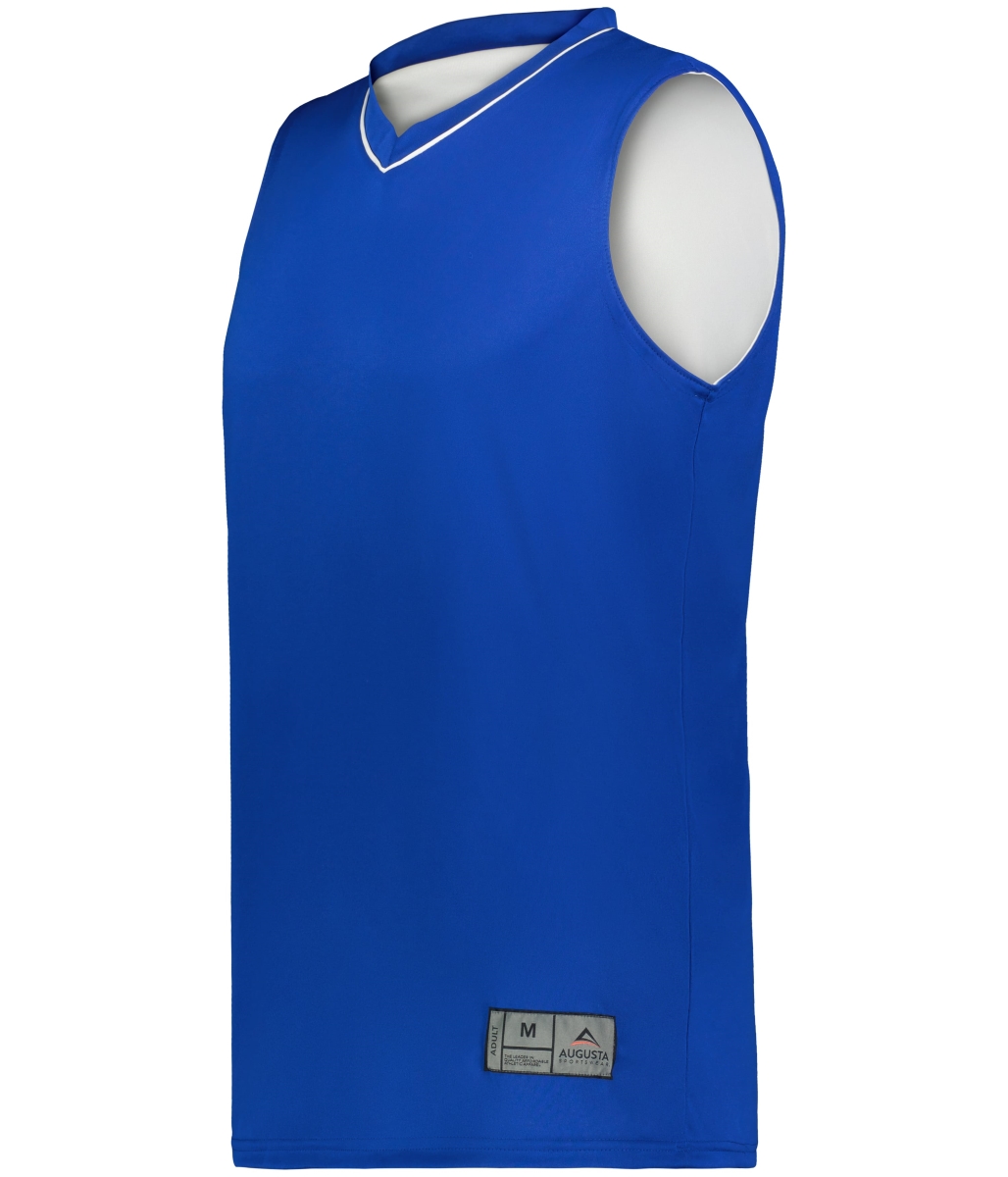 152.280.XL Reversible Two-Color Jersey, Royal & White - Extra Large