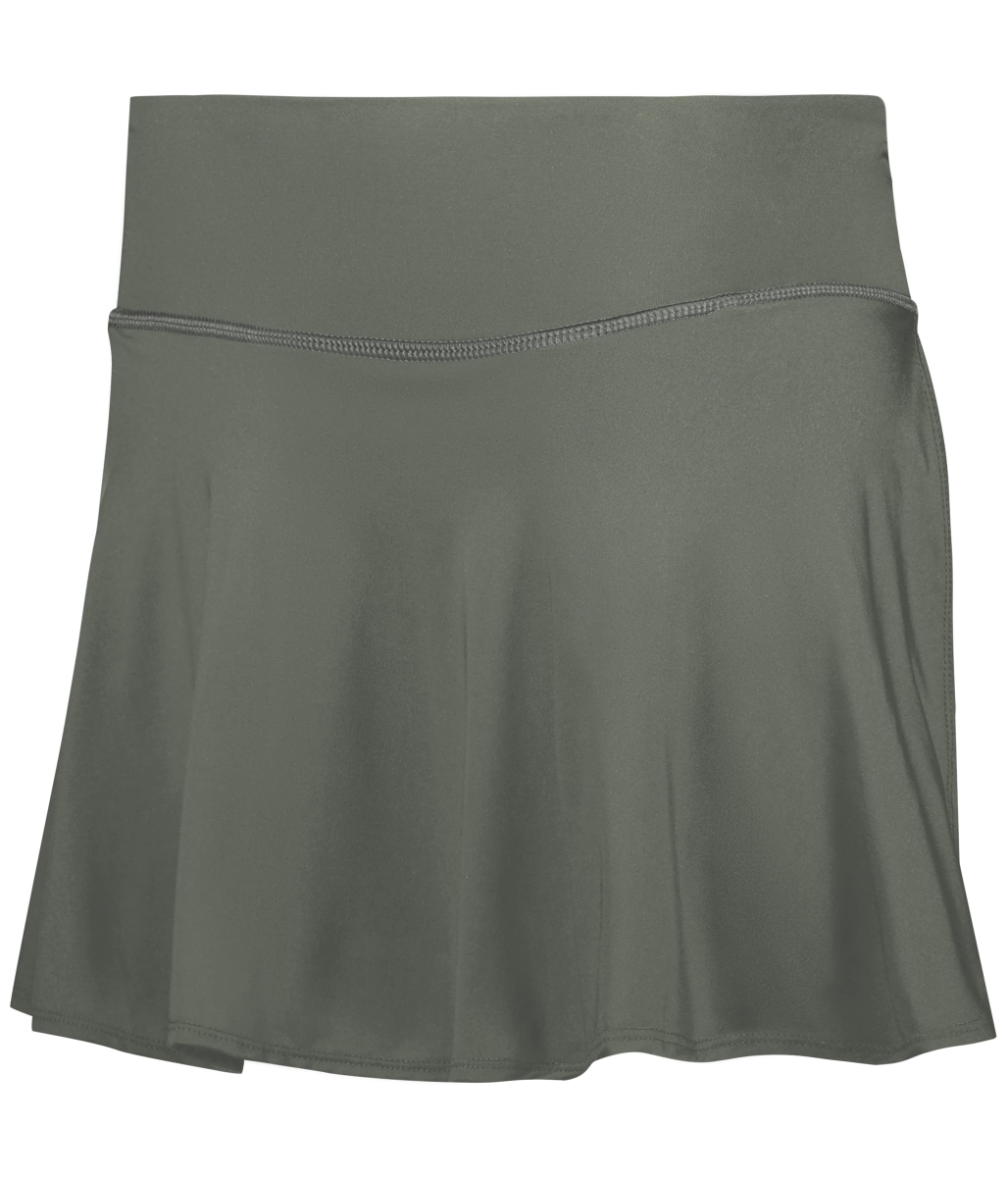 222784.98D.M Ladies Skort, Iron - Medium