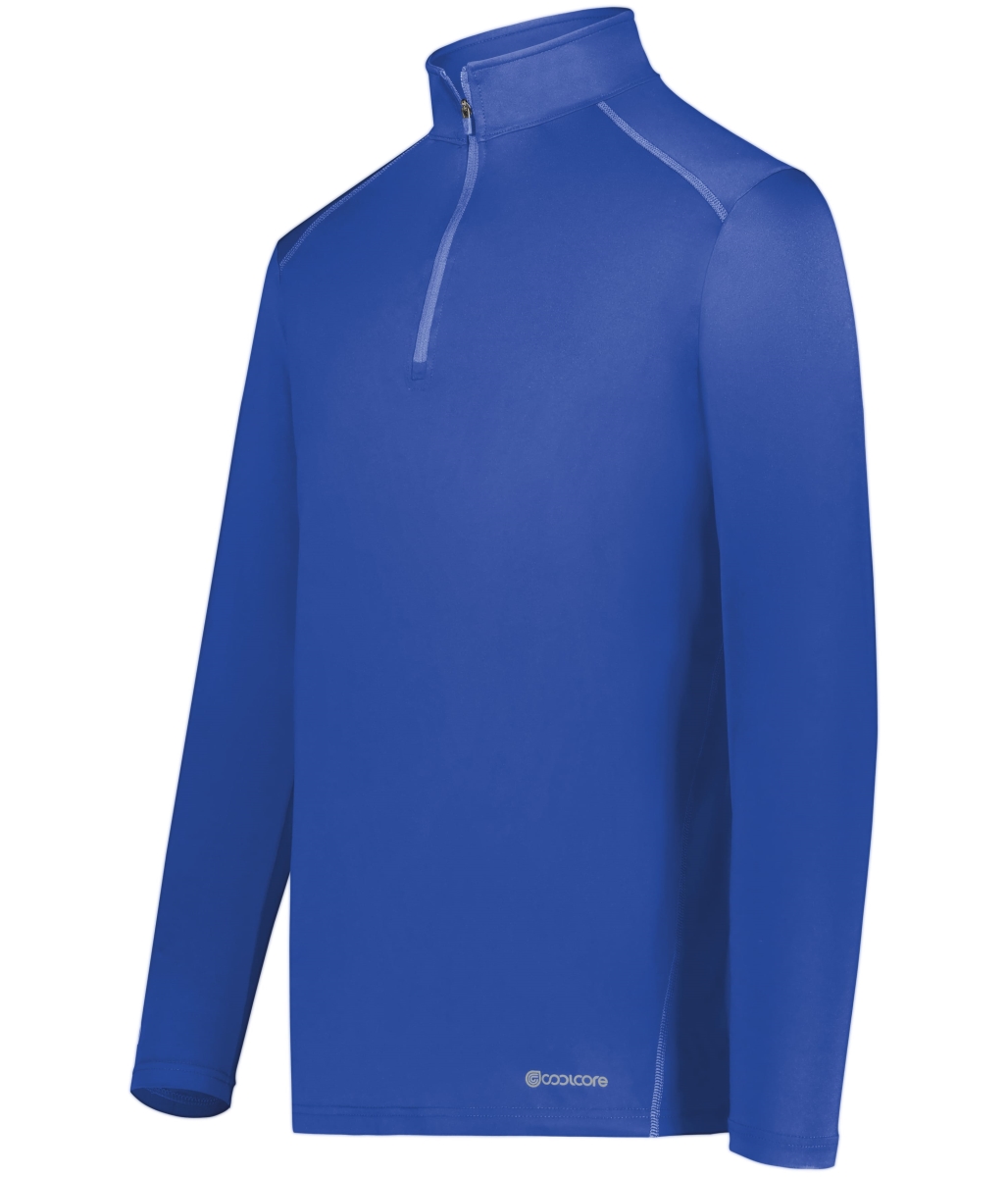 222240.060.M Youth 0.25 Zip Pullover, Royal - Medium