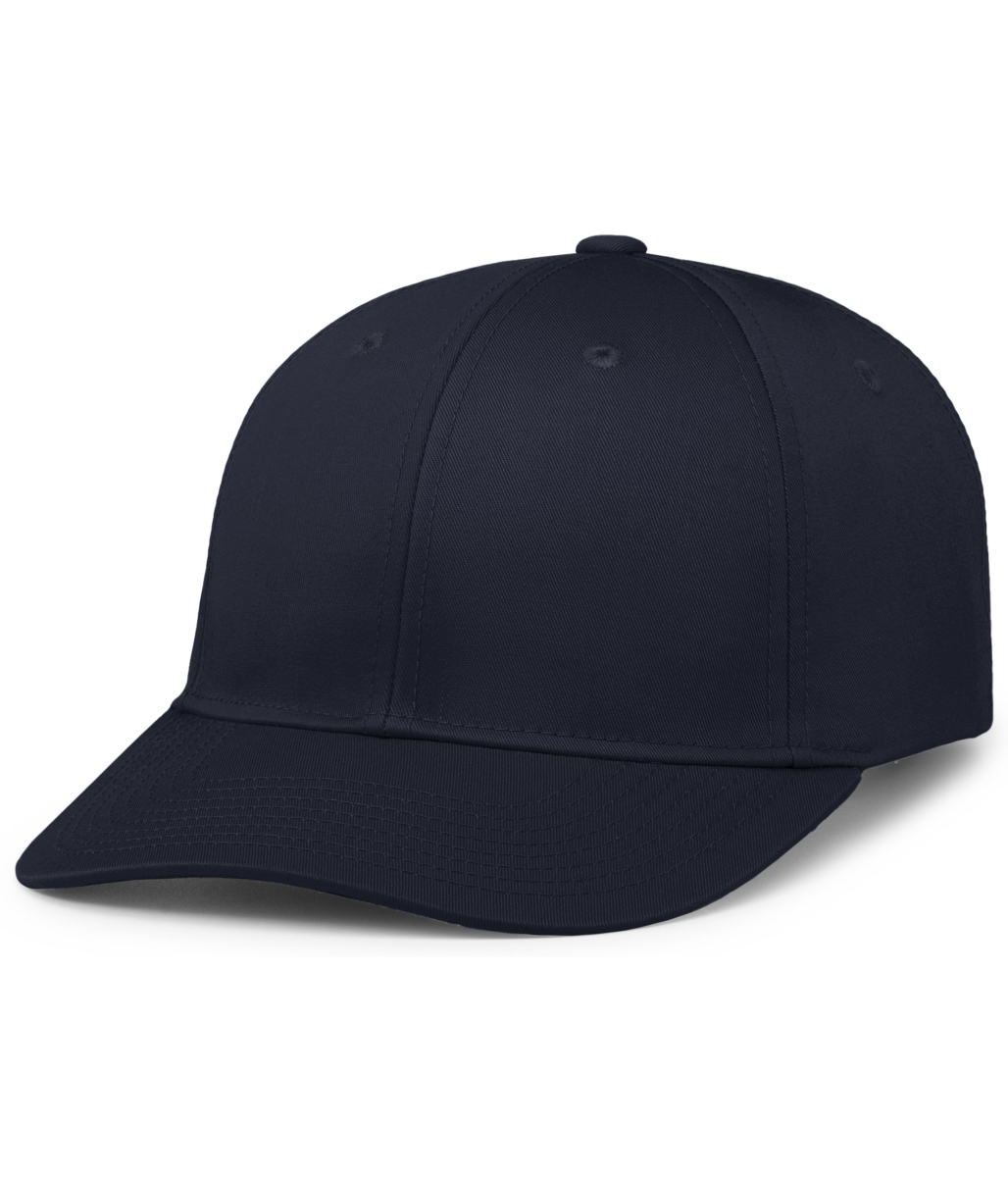 P208.065.OS Hybrid Snapback Dad Cap, Navy - One Size