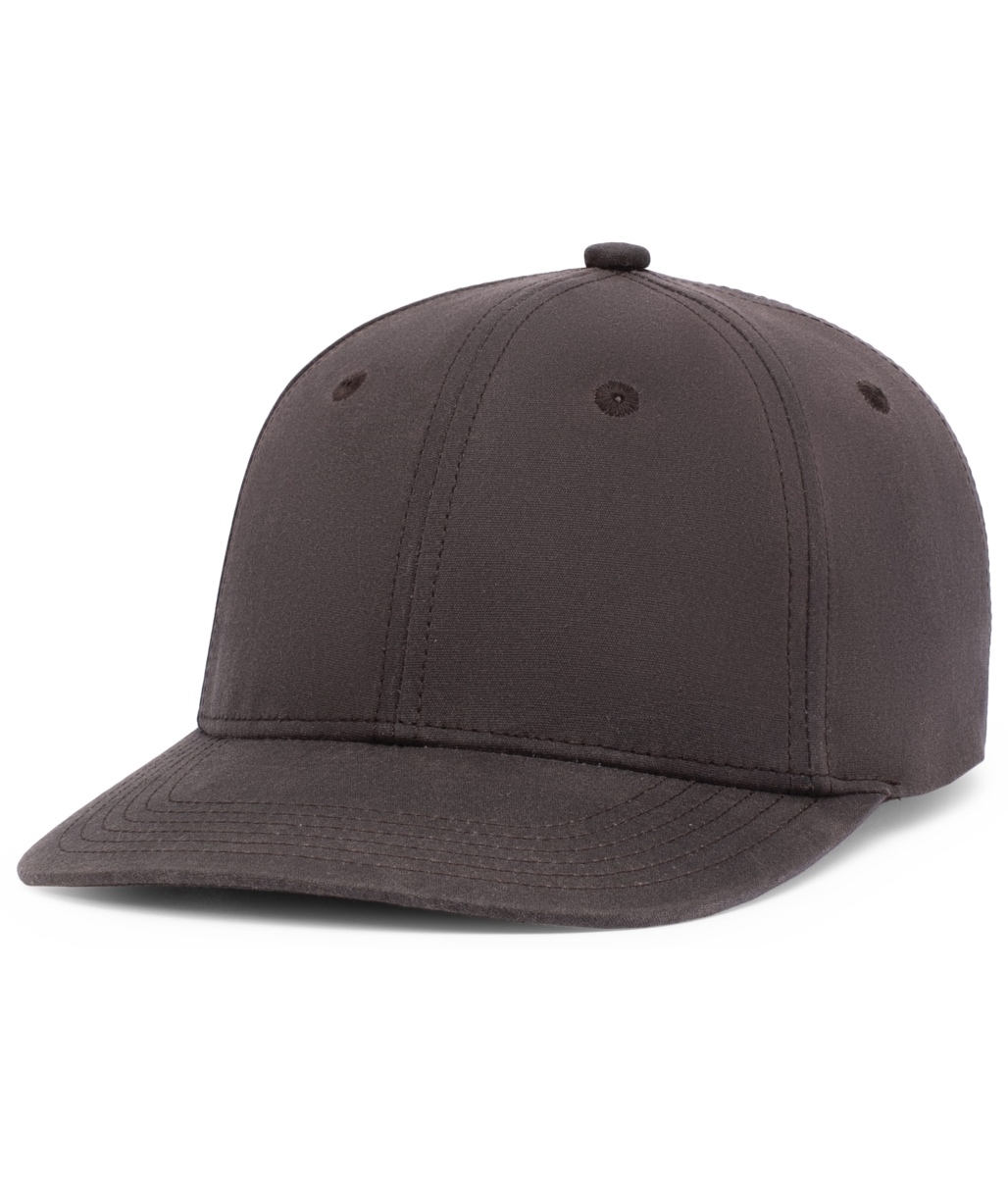 P299.079.OS Waxed Cotton Dad Cap, Brown - One Size