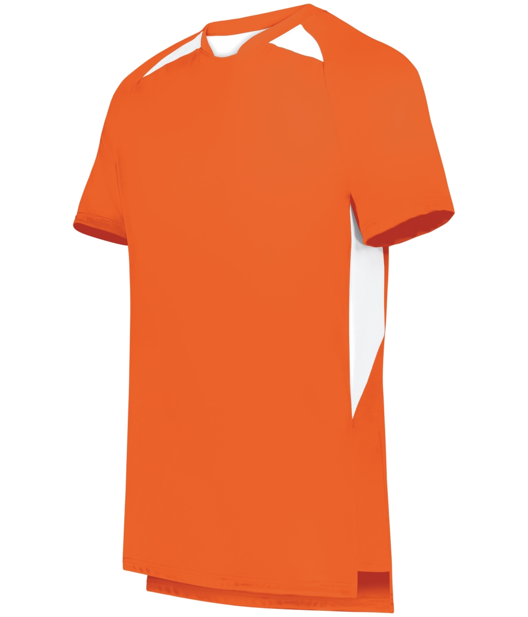 322990.320.M Hawk Evolution Soccer Jersey, Orange & White - Medium
