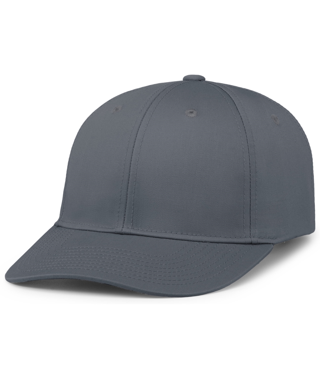 P208.059.OS Hybrid Snapback Dad Cap, Graphite - One Size