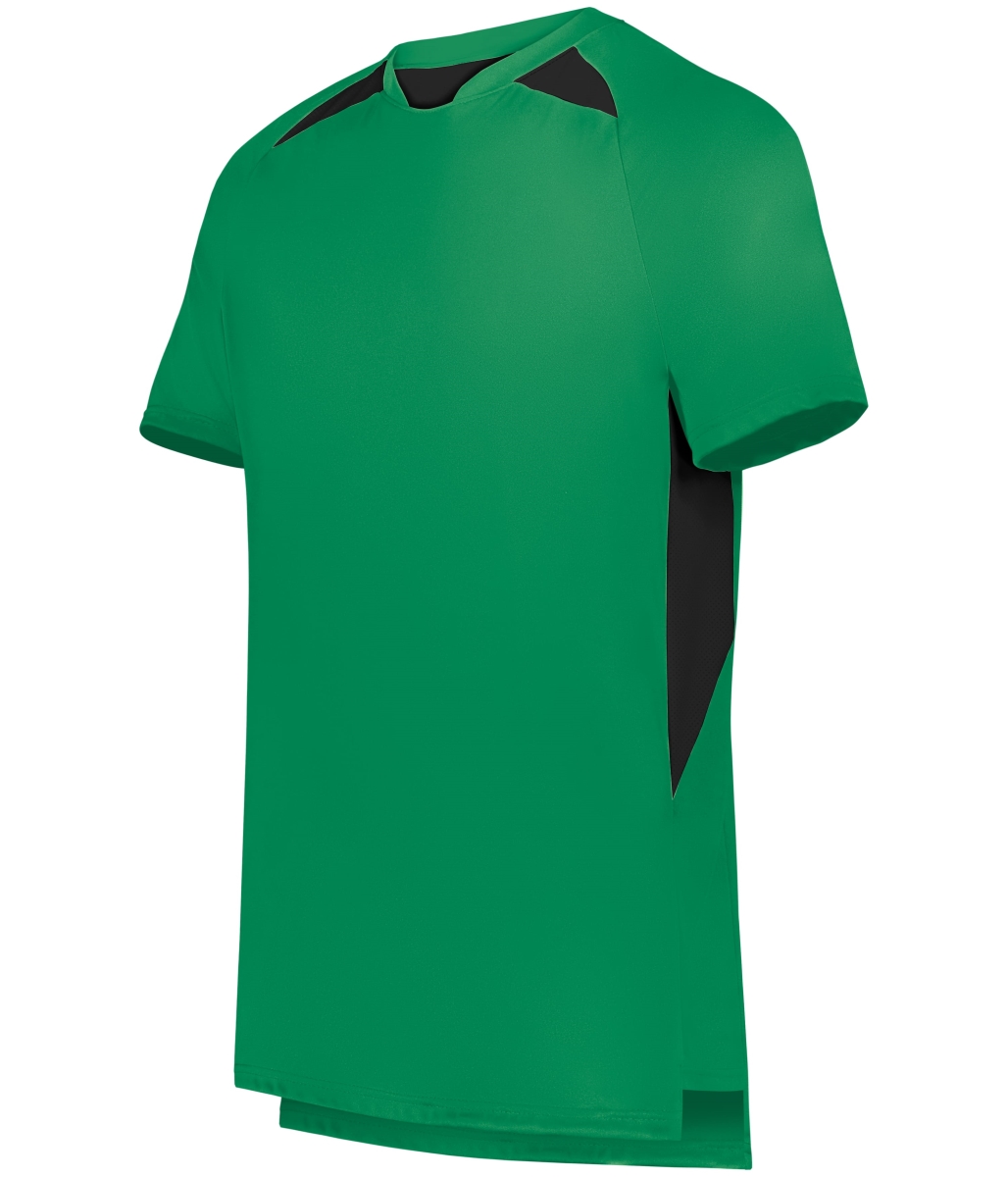 322990.342.M Hawk Evolution Soccer Jersey, Kelly & Black - Medium