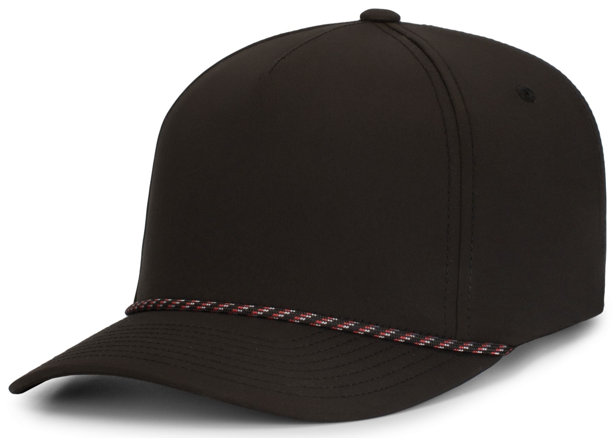P421.01Y.OS Weekender Cap, Black & Red - One Size